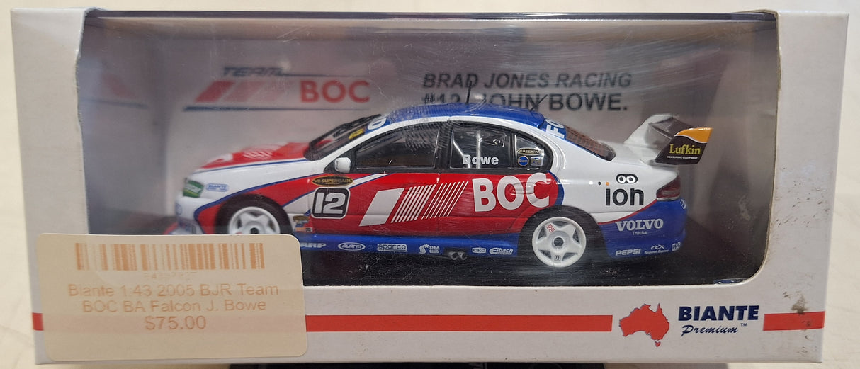 Biante 1:43 2005 BJR Team BOC BA Falcon J. Bowe