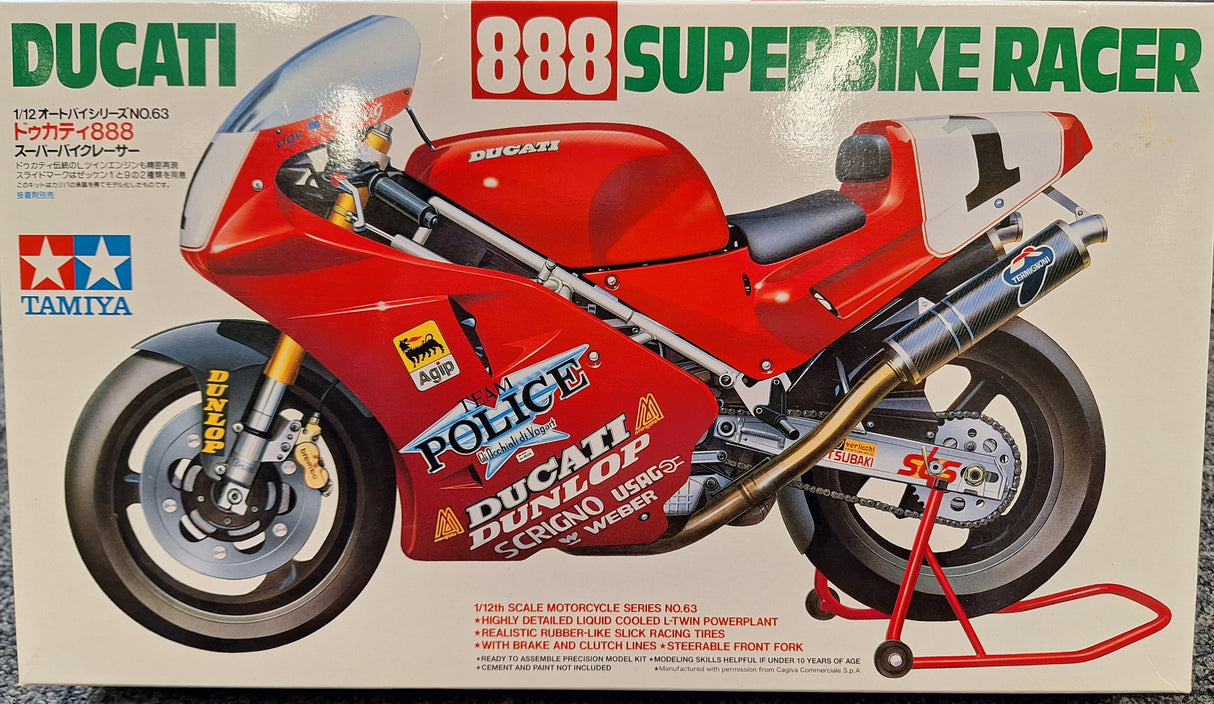 Tamiya 1:12 Ducati 888 Superbike Racer (LW)