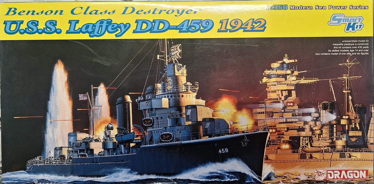 Dragon 1:350 U.S.S. Laffey DD-459 1942 Bensin Class Destroyer