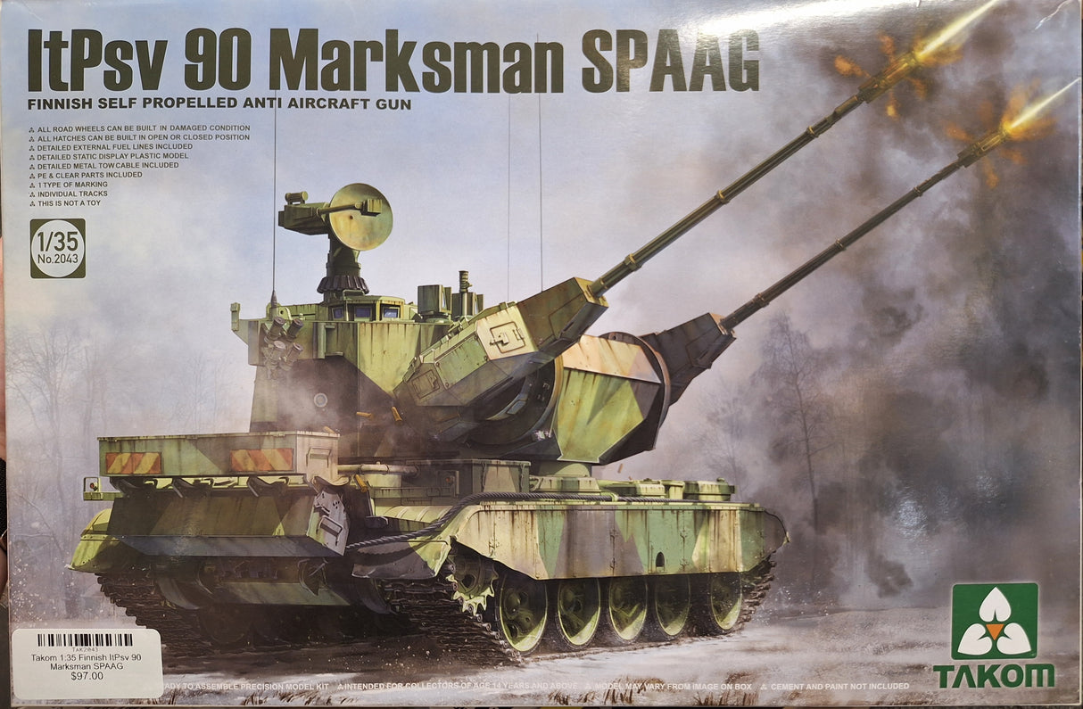 Takom 1:35 Finnish ItPsv 90 Marksman SPAAG