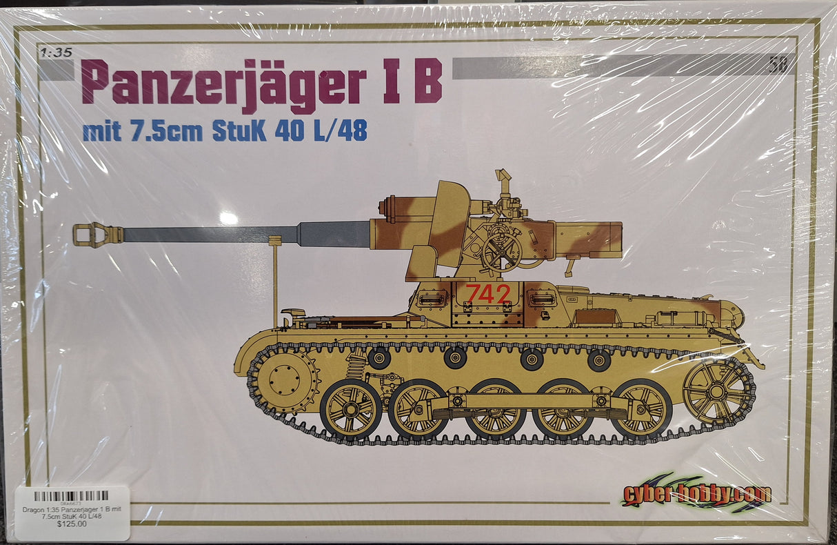 Dragon 1:35 Panzerjager 1 B mit 7.5cm StuK 40 L/48