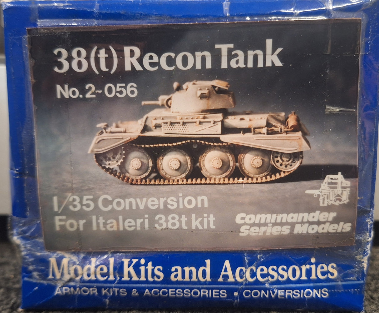 Commander 1:35 38(t) Recon Tank Resin Conversion Set