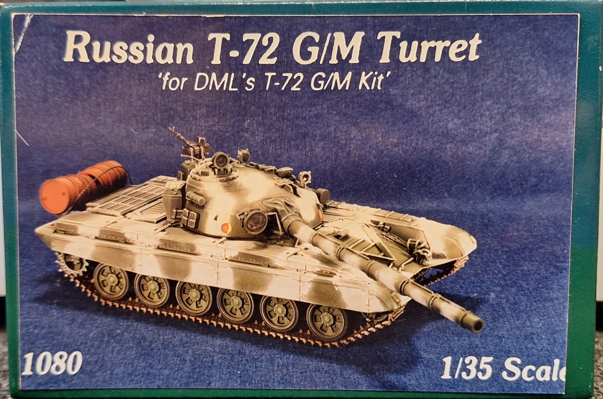 MB 1:35 Russian T-72 G/M Turret Resin Kit