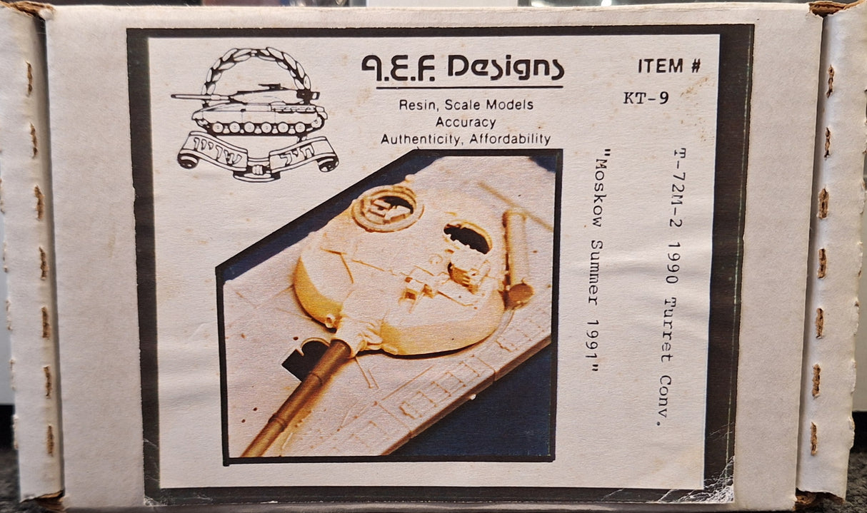 AEF 1:35 T-72M-2 1990 Turret Conversion Resin Kit