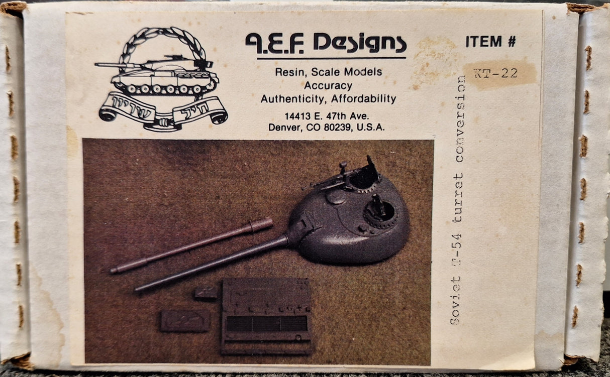 AEF 1:35 Soviet T-54 B Turret Conversion Resin Kit