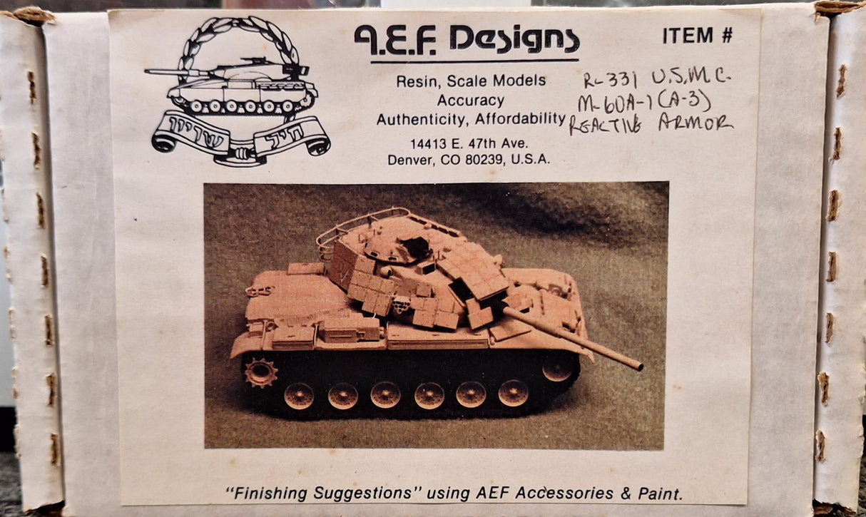 AEF 1:35 USMC M60-A1 (A3) ERA Add-on Resin Kit