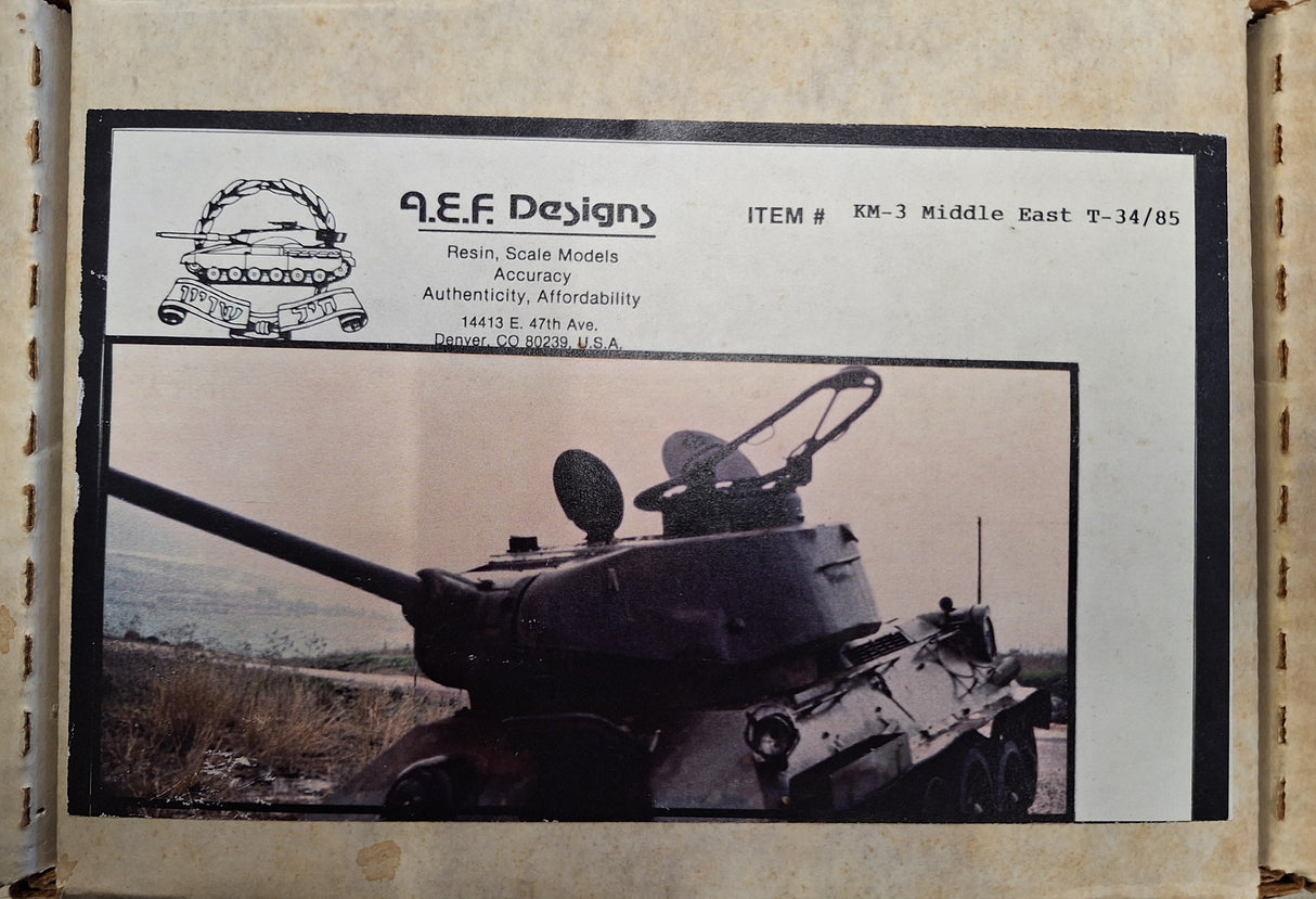 AEF 1:35 Middle East T-34/85 Resin Conv. Kit