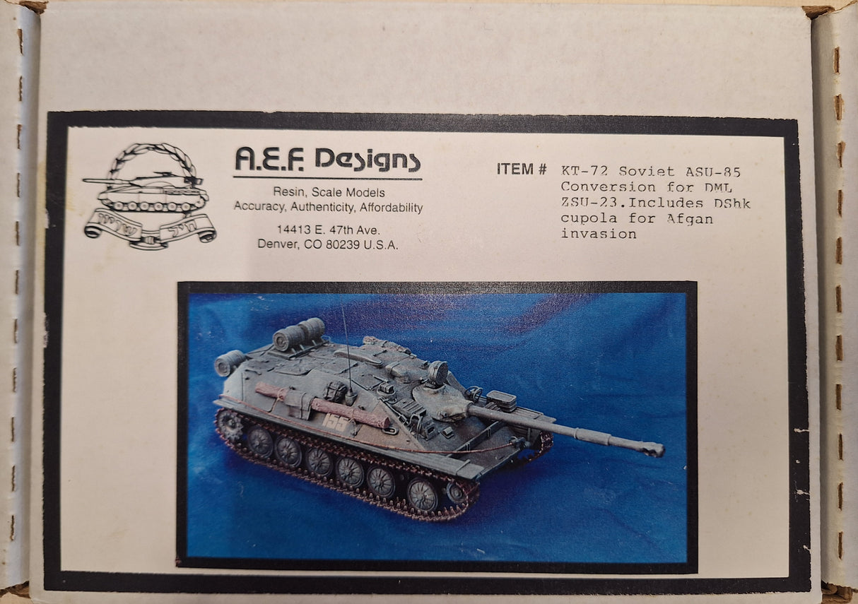 AEF 1:35 ASU-85 Resin Conv. for ZSU-23