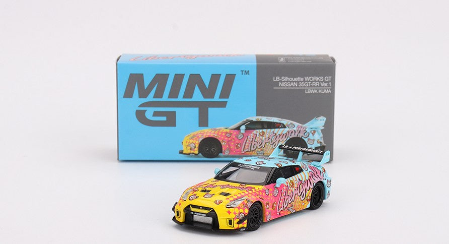 MiniGT 1:64 LB-Silhouette WORKS GT Nissan 35GT-RR Ver.1 LBWK Kuma