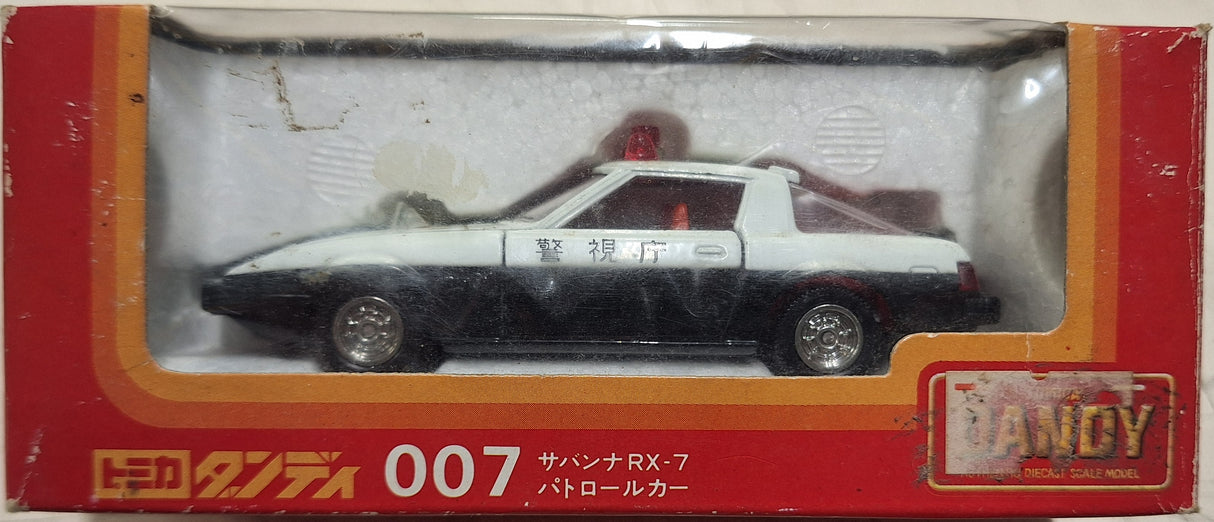 *Aged* Tomica 1:43 Police RX-7