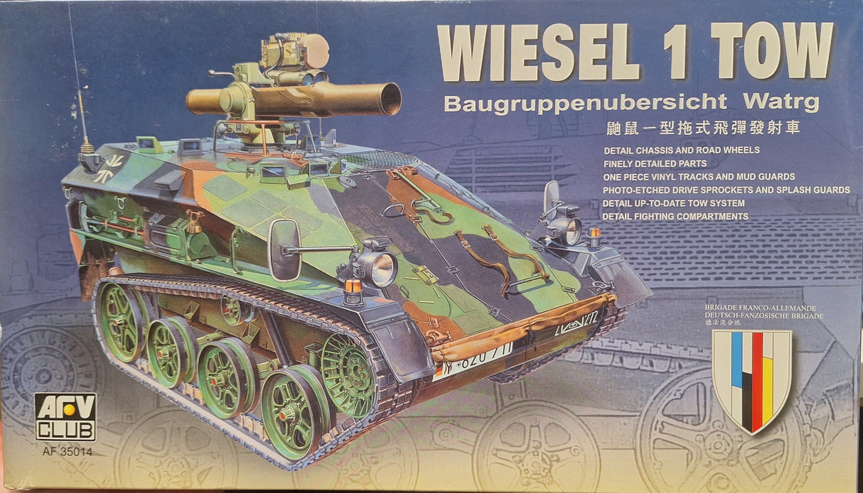 AFV 1:35 Wiesel 1 TOW Baugruppenubersicht Watrg