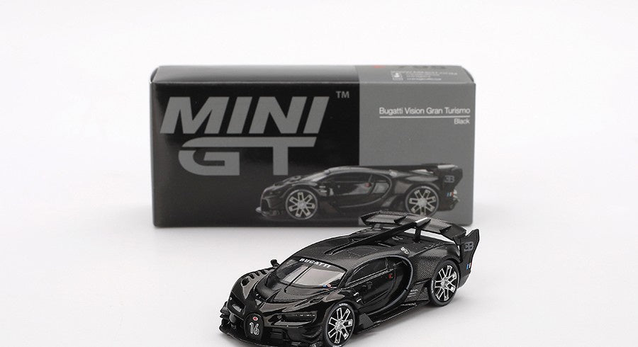 MiniGT 1:64 Bugatti Vision Gran Turismo Black
