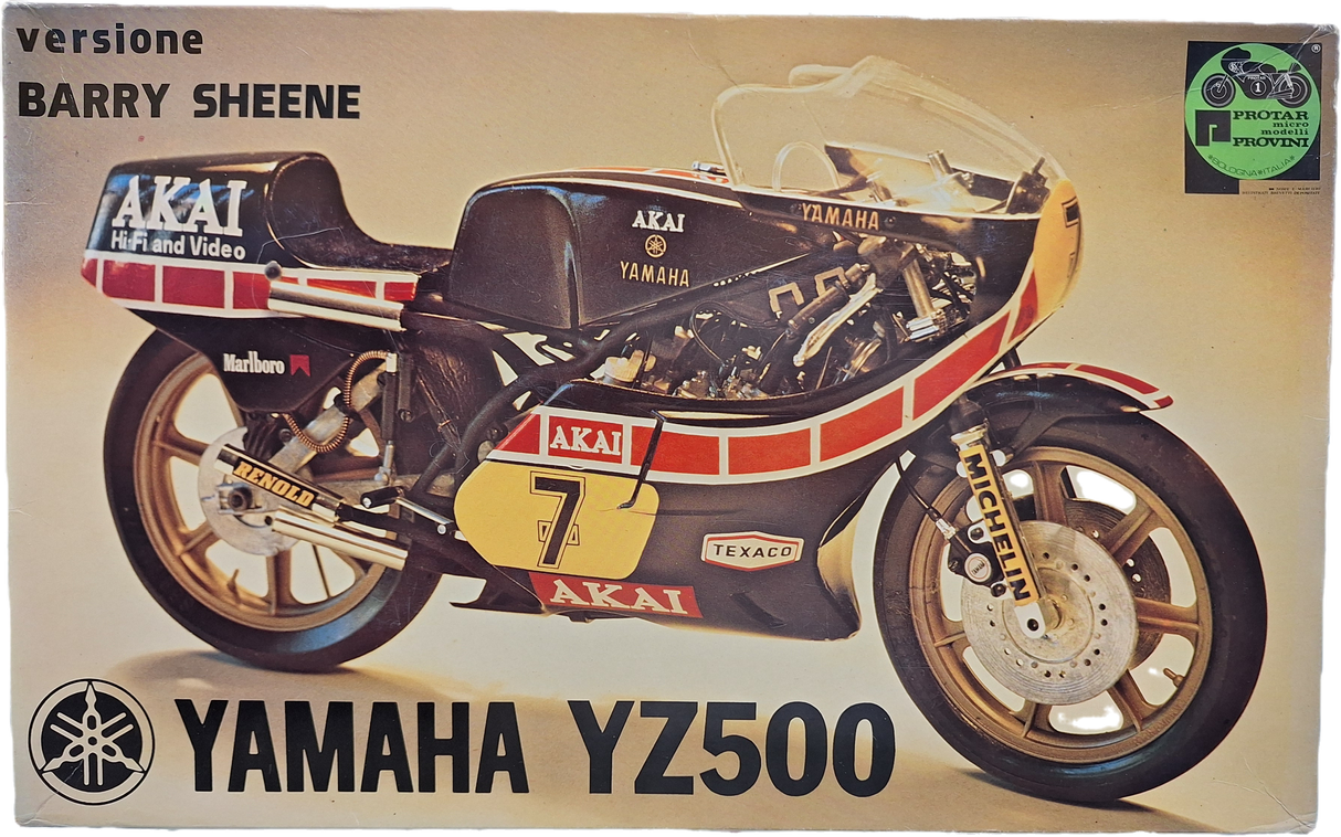 *Vintage, Unsealed* Protar 1:9 Barry Sheene Yamaha YZ500 (LW)