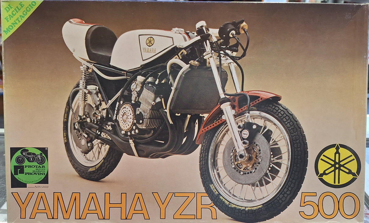*Vintage, Unsealed, Aged Decals* Protar 1:9 Yamaha YZR 500 (LW)