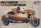 *Vintage, Damaged* Tamiya 1:6 Harley Davidson FLH Classic w/Sidecar