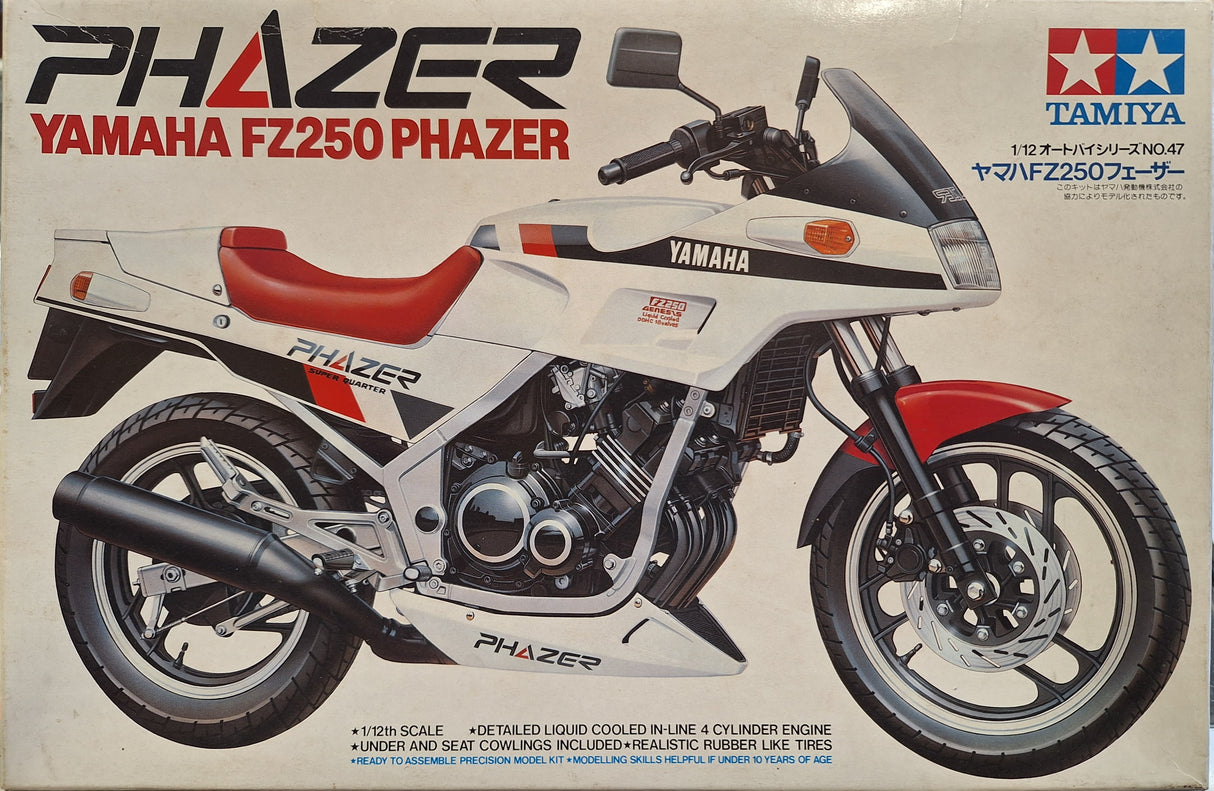 *Vintage* Tamiya 1:12 Yamaha FZ250 Phazer