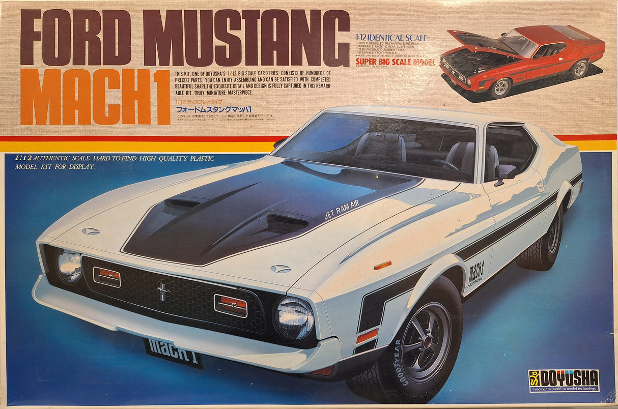 *Vintage* Doyusha 1:12 Ford Mustang Mach 1