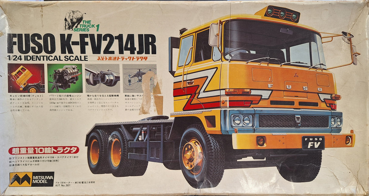 *Vintage, Unsealed* Mitsuwa 1:24 Fuso K-FV214JR