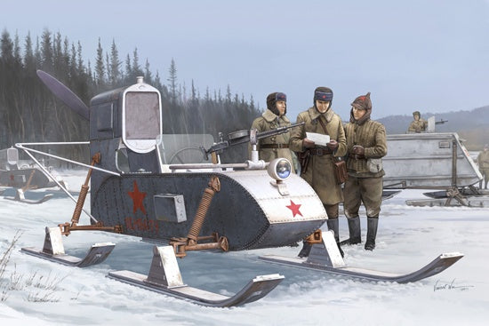 Trumpeter 1:35 Soviet Aerosan RF-8/GAZ-98