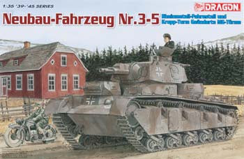 Dragon 1:35 Neubau-Fahrzeug Nr.3-5 Rheinmetall-Fahrestell