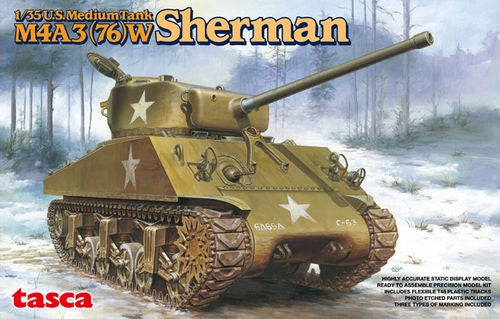 Asuka 1:35 M4A3(76)W Sherman US Medium Tank