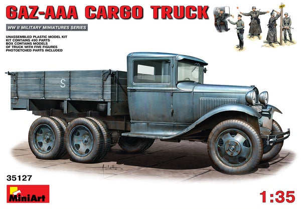 *Aged Decals* Miniart 1:35 GAS-AAA Cargo Truck