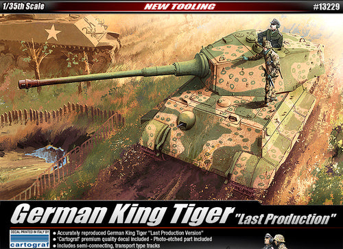 Academy 1:35 German King Tiger Last Production