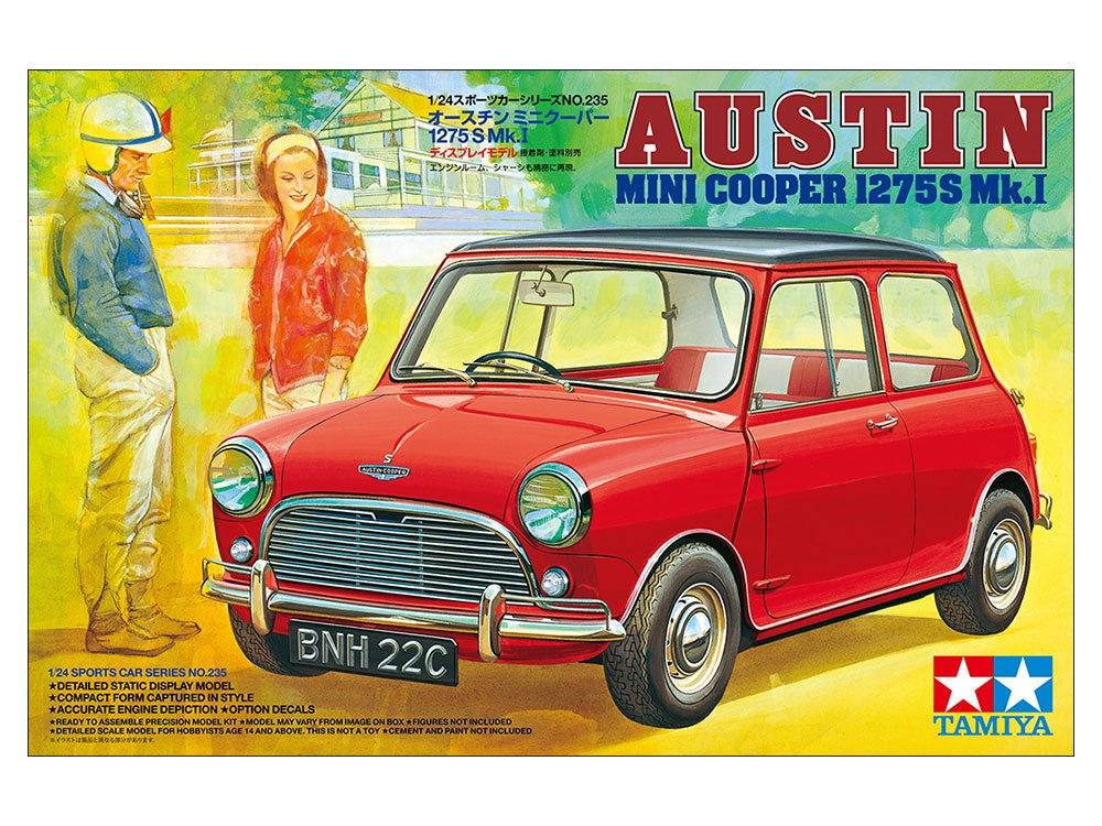 1/24 SCALE AUSTIN MINI COOPER 1275S Mk.I