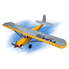 Funky Cub Yellow 10-15cc Span 180cm, Engine 10-15cc (float set optional) 0.15m3 by Seagull Models