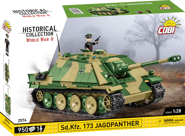 Cobi 1:28 Sd.Kfz. 173 Jagdpanther Tank Destroyer 950pc