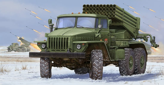 Trumpeter 1:35 Russian BM-21 Grad Multiple Rocket Launcher (LW)