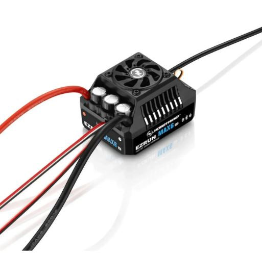 Hobbywing 30105100 EzRun MAX6 V3 160A 3-8S Sensorless WP ESC