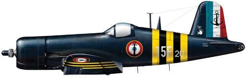 Italeri 1:72 Corsair F4U-7