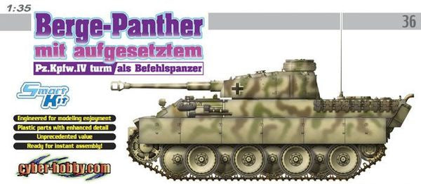 Dragon 1:35 Berge-Panther w/Aufgesetzten Pz.Kpfw.IV Turm