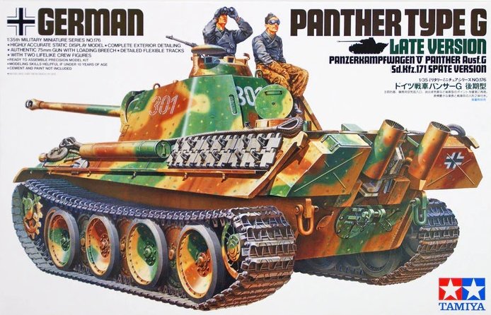 Tamiya 1:35 Panther Type G Late Version