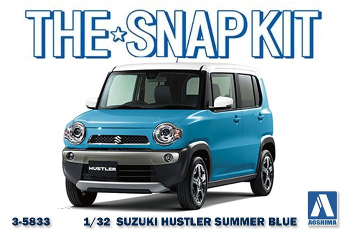 AOSHIMA 1/32 SUZUKI HUSTLER – SUMMER BLUE