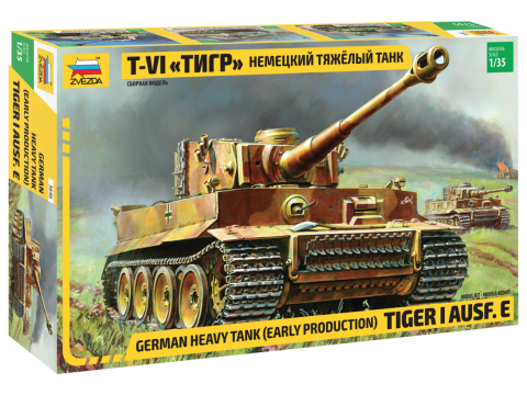 Zvezda 1:35 Tiger 1 Ausf. E Early Prod.