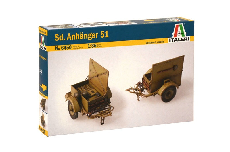 *Unsealed* Italeri 1:35 Sd. Anhanger 51 Twin Set