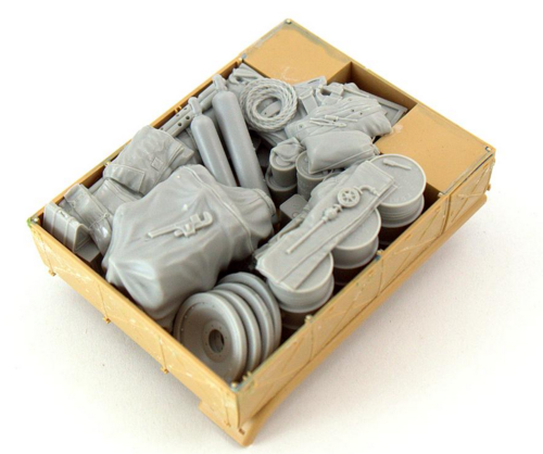 Panzer Art 1:35 Stowage Set for Sd.Kfz 9 FAMO Resin Upgrade Kit