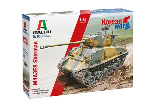 Italeri 1:35 M4A3E8 Sherman Korean War