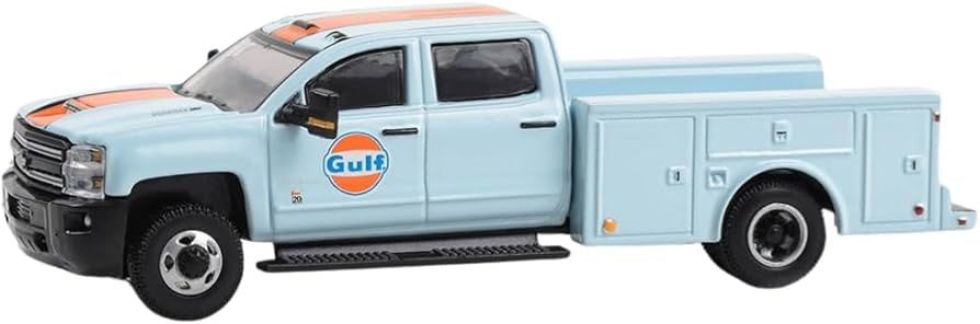 Chevrolet GL 1:64 3500HD Dually Service Truck Gulf Livery