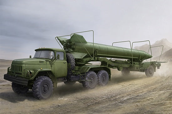 Trumpeter 1:35 Soviet ZiL-131V w/2T3M1 Trailer & 8K14 Missile