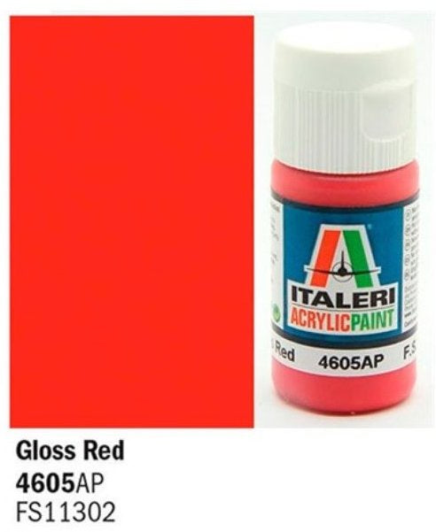 Italeri/Vallejo Acrylic - Gloss Red