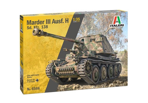 Italeri 1:35 Marder III Ausf. H Sd.Kfz.138