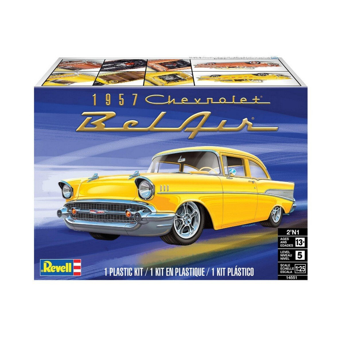 Revell 1957 1:24 Chevy Bel Air Coupe 2'n'1