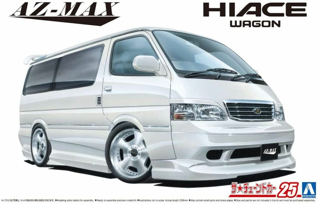 Aoshima 1/24 AZ-Max KZH100 Hiace Wagon '99 (Toyota)