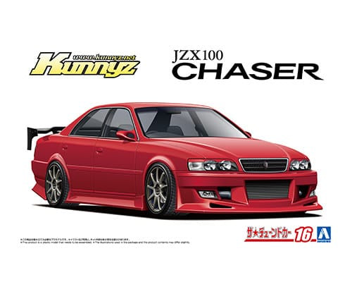 Aoshima 1/24 Kunny'z JZX100 CHASER TOURER V '98 (TOYOTA)
