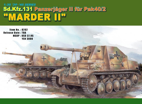 Dragon 1:35 Marder II Panzerjager II fur Pal40/2