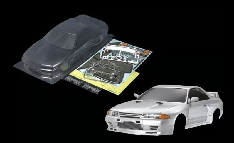 Tamiya 1:10 Nissan Skyline GT-R (R32) RC Body Set