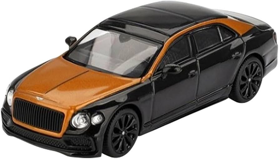 MiniGT 1:64 Bentley Flying Spur Orange Flame / Onyx